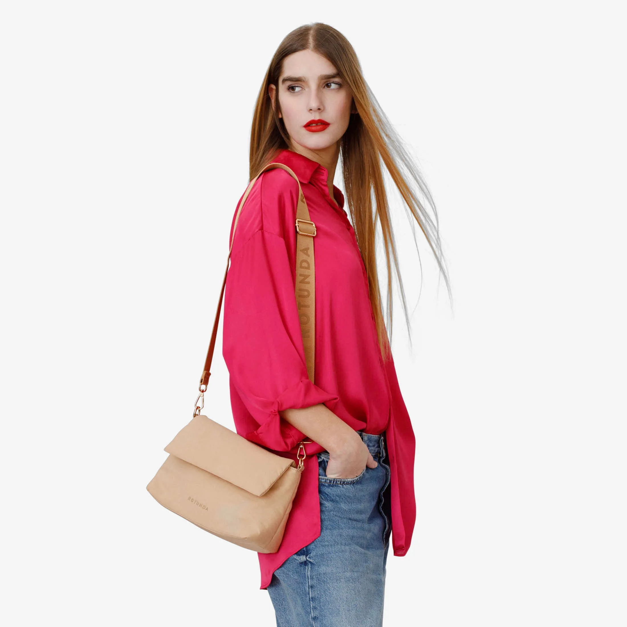 Noire Crossbody Bag Pink