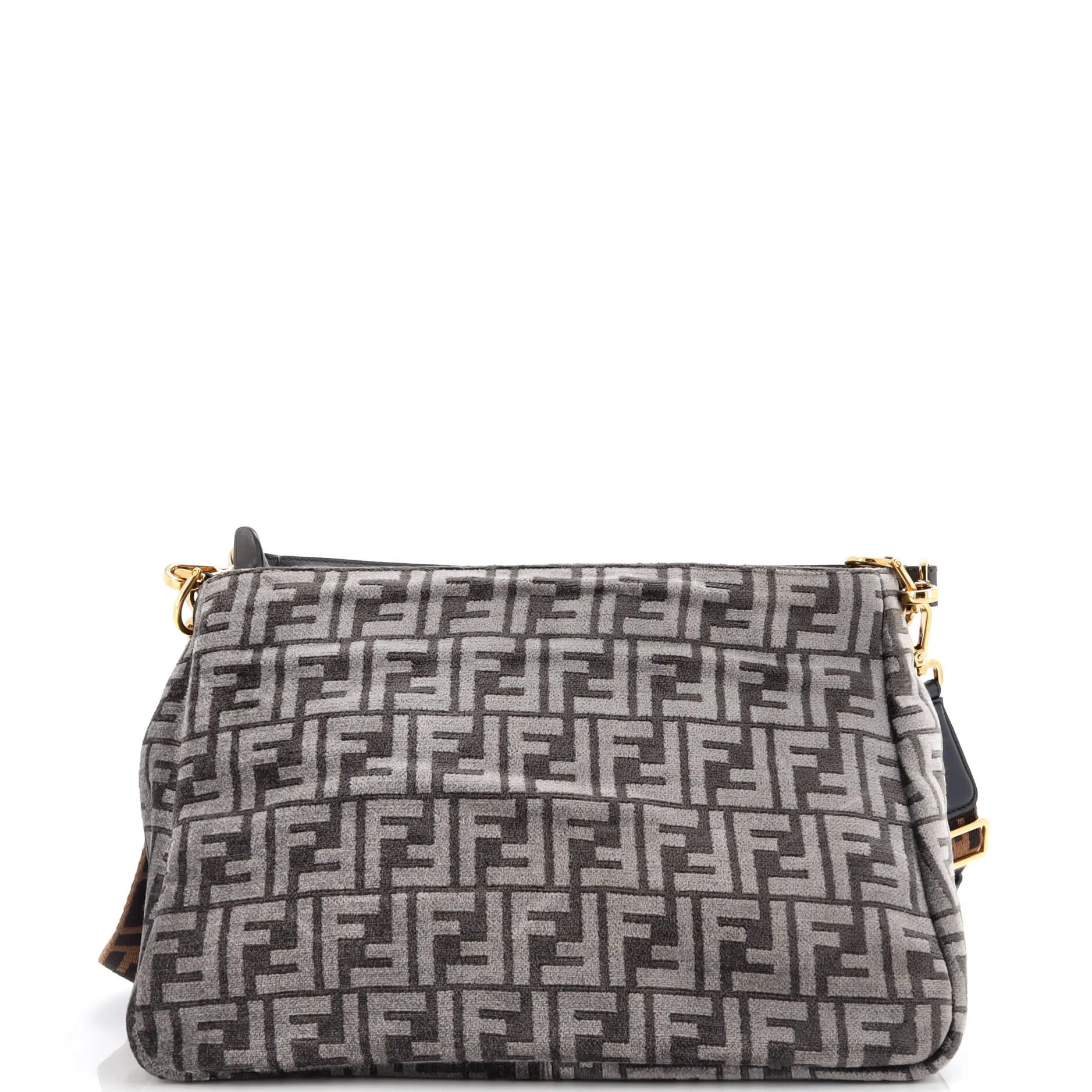 O'Lock Zip Shoulder Bag Zucca Chenille
