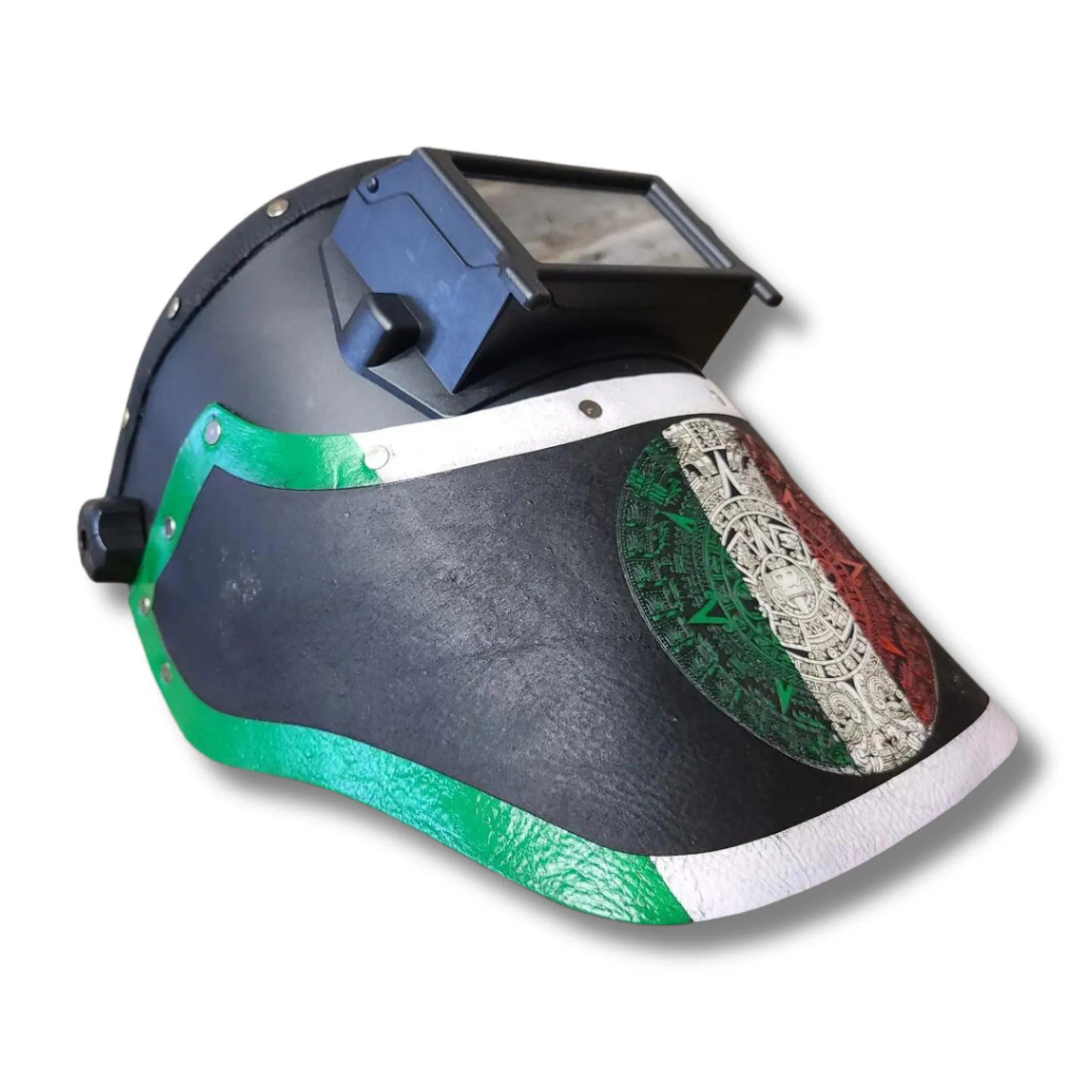 Outlaw Leather - Welding Hood - Aztec Tri-color