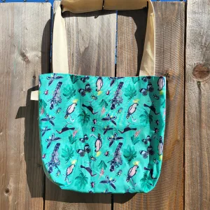 Pajaritos Tropical Tote