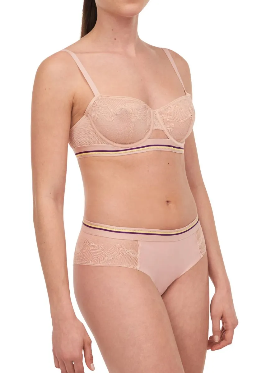 Paola Half Cup Bra - Dusky Pink