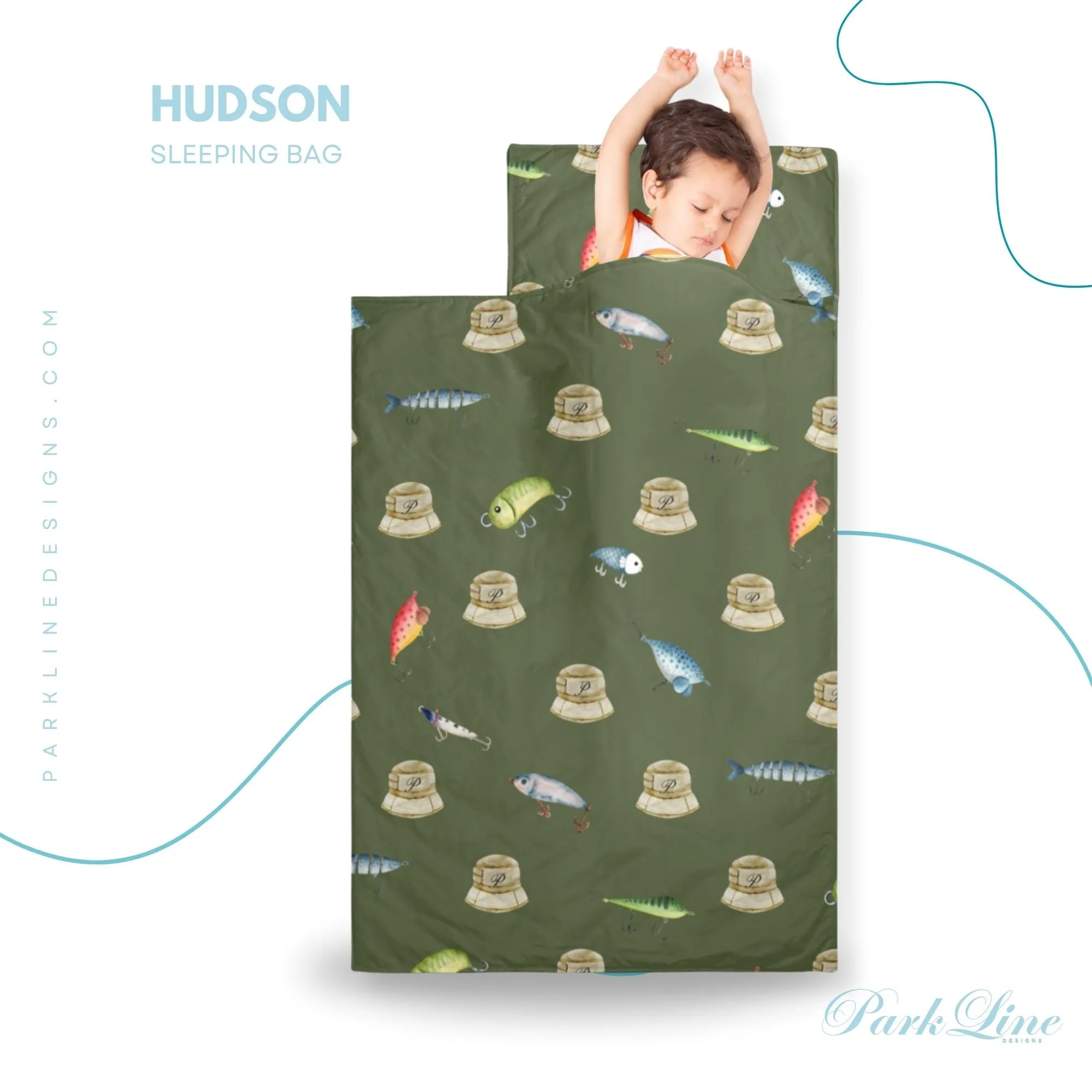 Parker Orange Kids' Long Sleeping Bag | A Catchy Blend of Comfort & Style | Lightweight and Durable Sleeping Bag for Kids