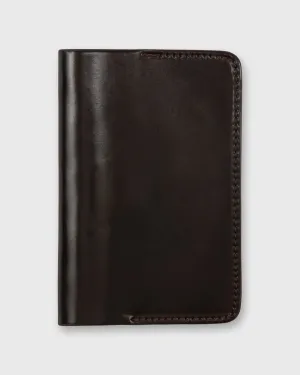 Passport Holder in Dark Brown Cordovan