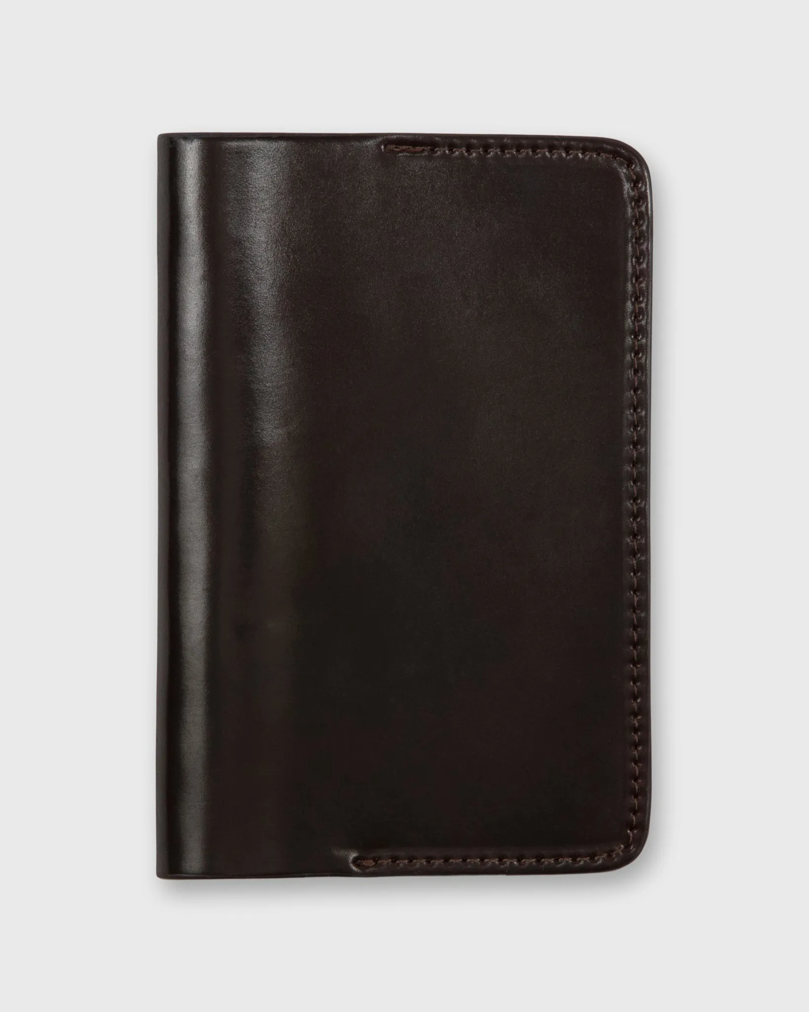 Passport Holder in Dark Brown Cordovan
