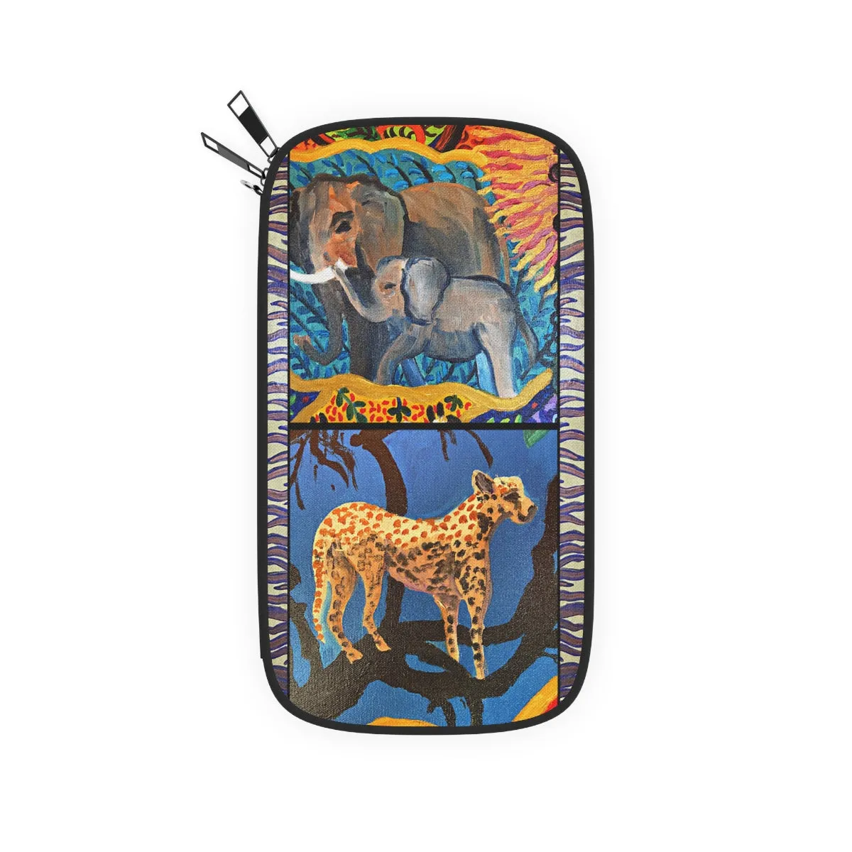 Passport Wallet - African Fauna