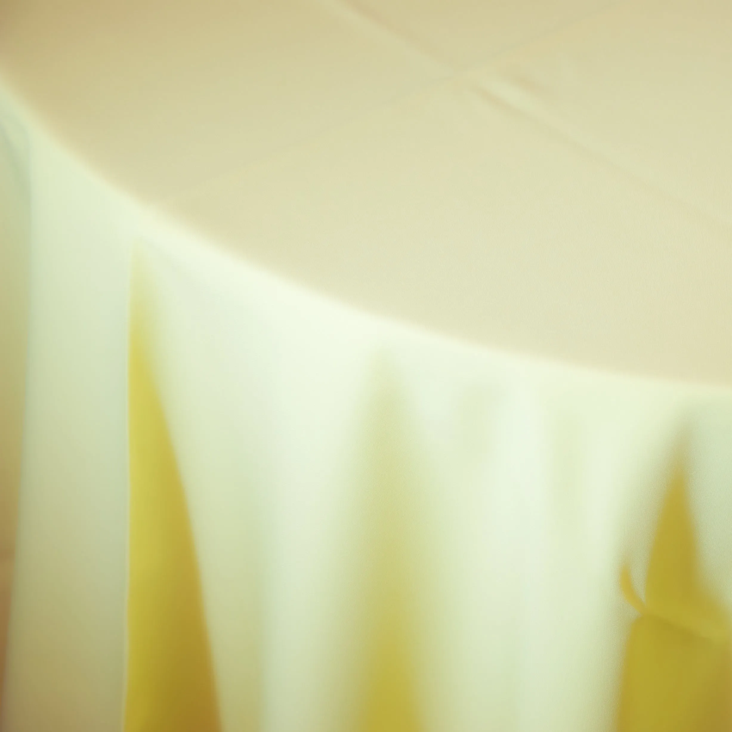 Pastel Yellow Polyester