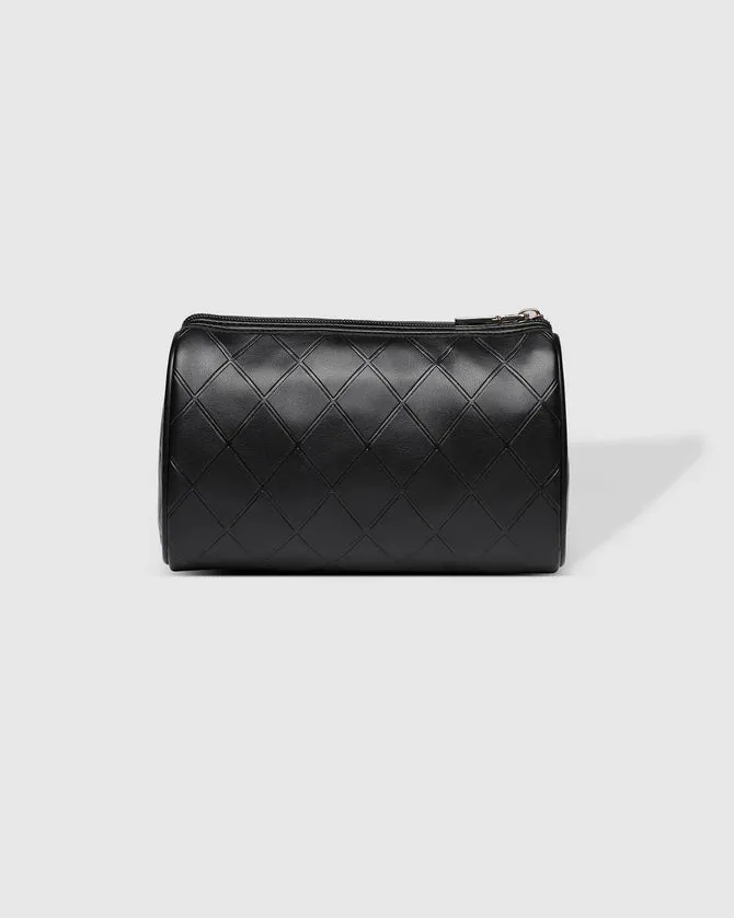 PENNY MAKEUP BAG BLACK