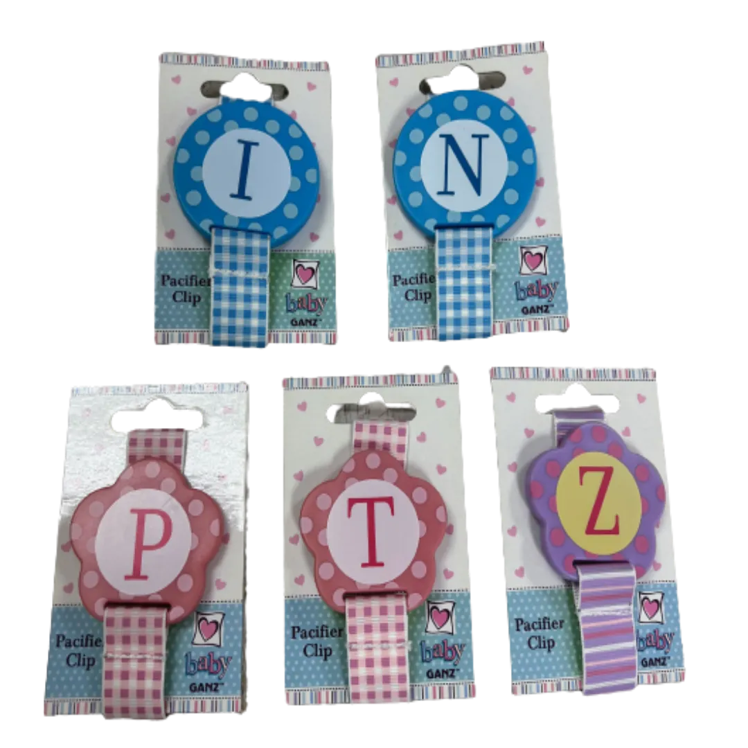 Personalized Pacifier Clip