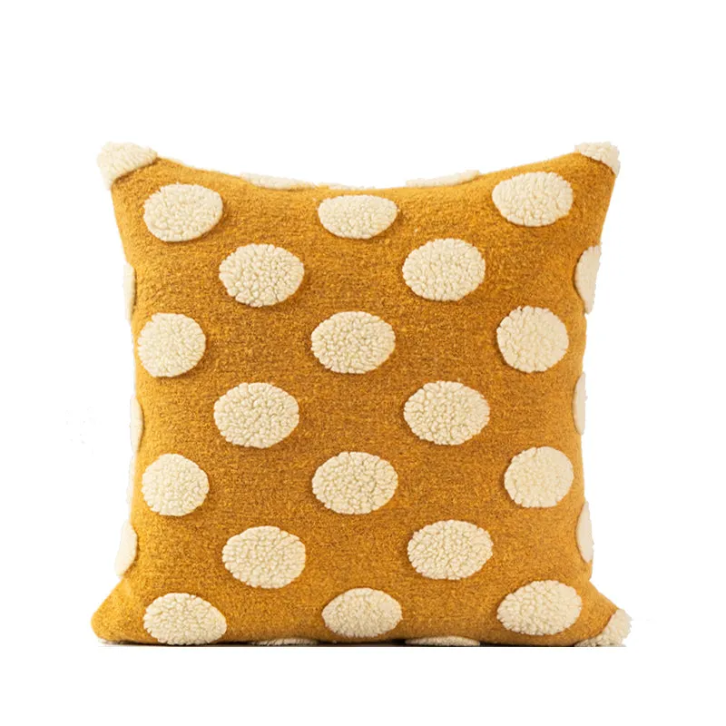 Polka Dot Plush Pillow