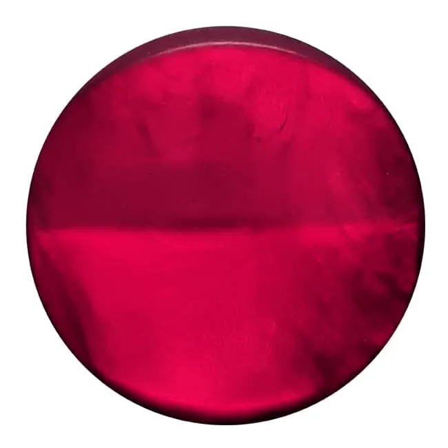 Polyester Pearl Imitation mat Button with shank - Size: 20mm