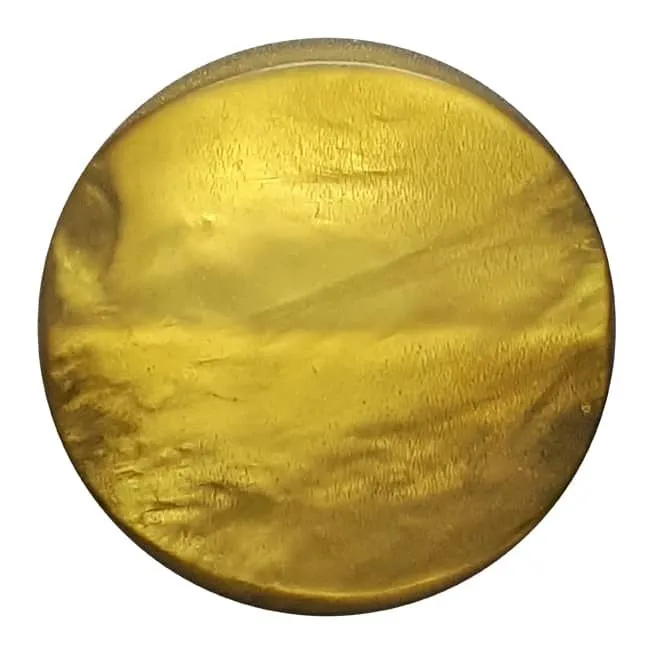 Polyester Pearl Imitation mat Button with shank - Size: 20mm