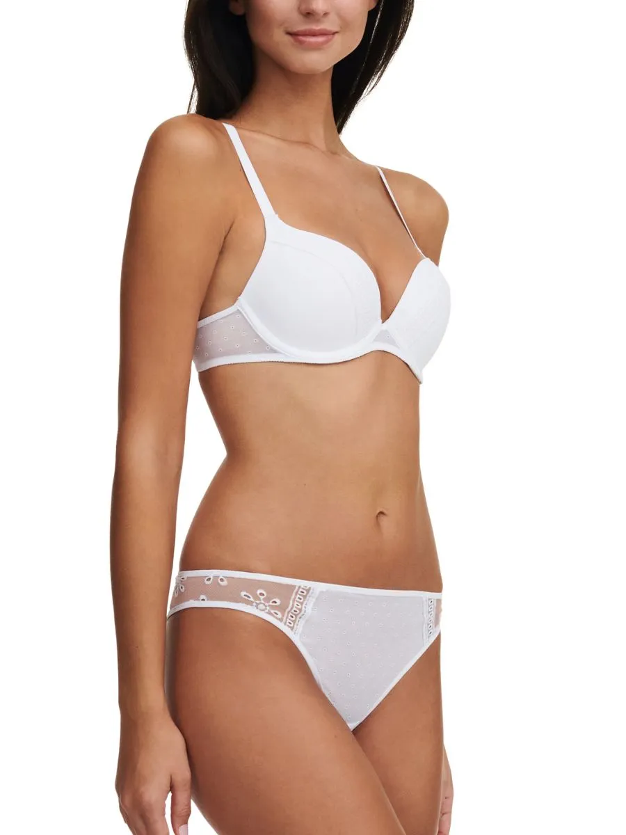 Prisca Push Up Bra - White