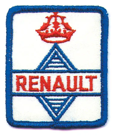 RENAULT LOGO SQUARE PATCH (CC1)