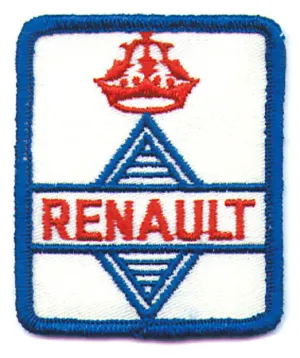 RENAULT LOGO SQUARE PATCH (CC1)