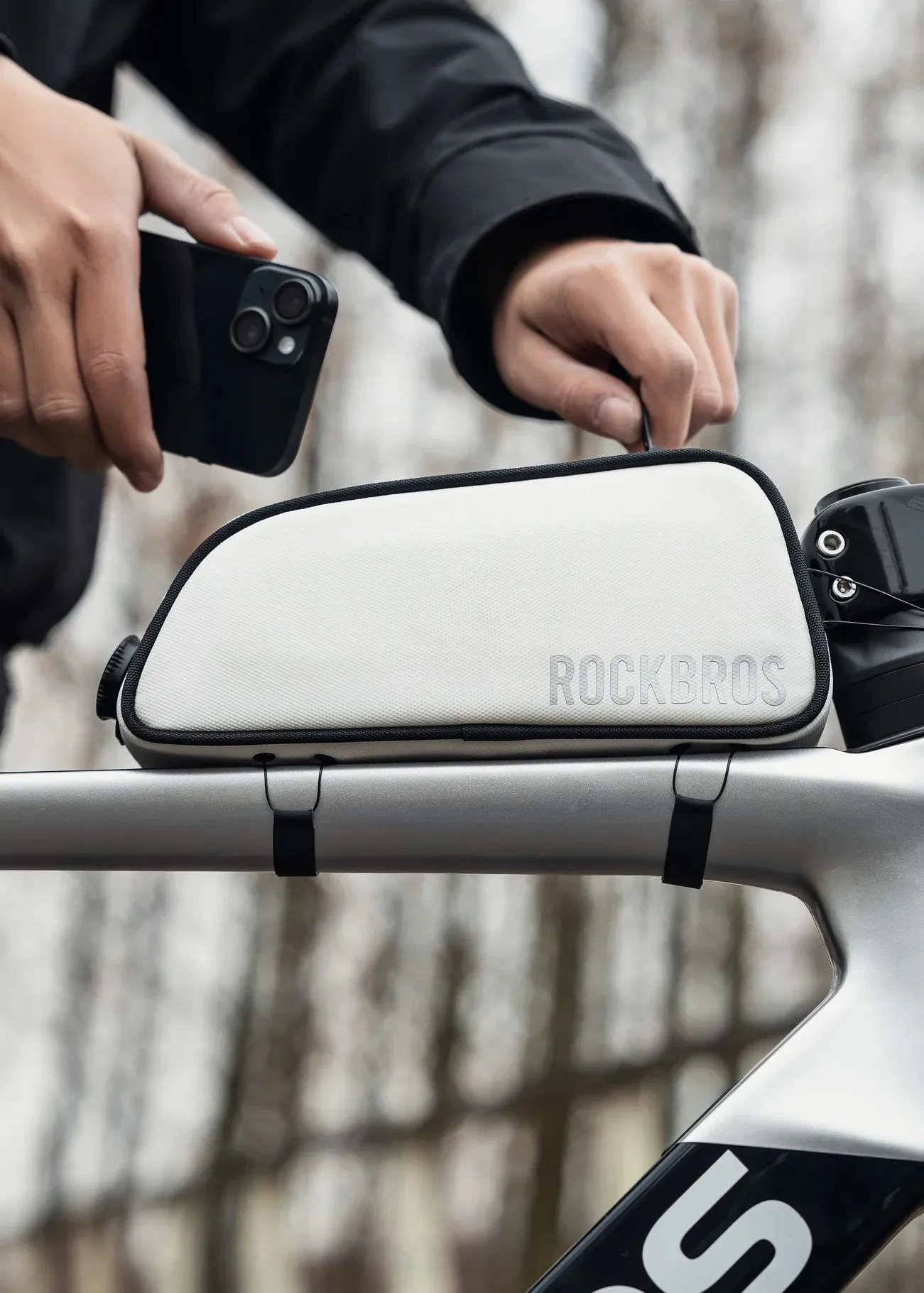 ROCKBROS Bike Frame Bag-Road to sky