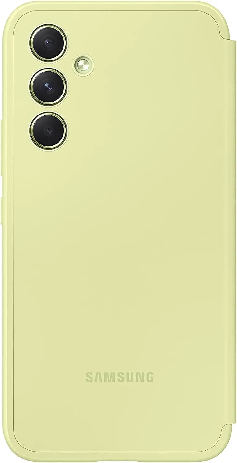 Samsung Galaxy A54 5G Smart View Wallet Case Lime - EF-ZA546CGEGWW