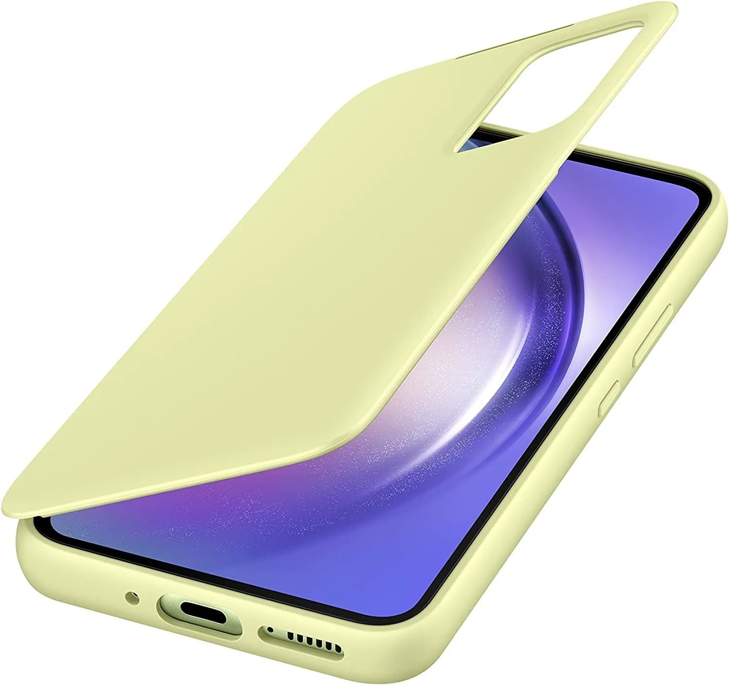 Samsung Galaxy A54 5G Smart View Wallet Case Lime - EF-ZA546CGEGWW