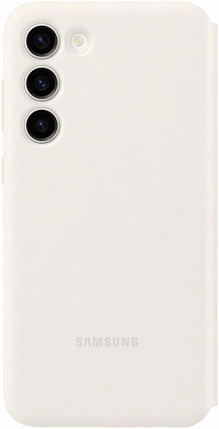 Samsung Galaxy S23 Plus Smart View Wallet Case Cream - EF-ZS916CUEGWW