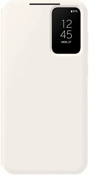 Samsung Galaxy S23 Plus Smart View Wallet Case Cream - EF-ZS916CUEGWW