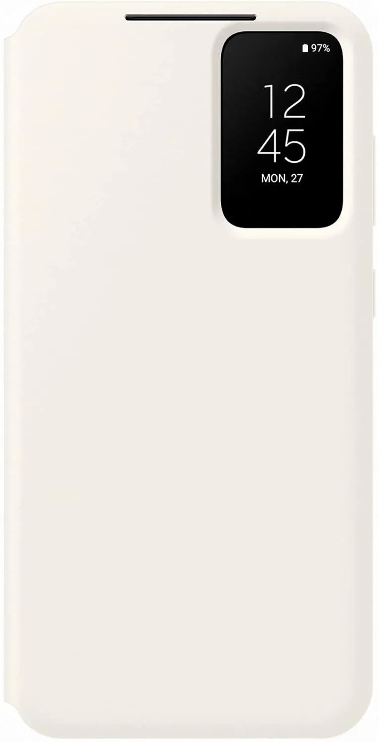 Samsung Galaxy S23 Plus Smart View Wallet Case Cream - EF-ZS916CUEGWW