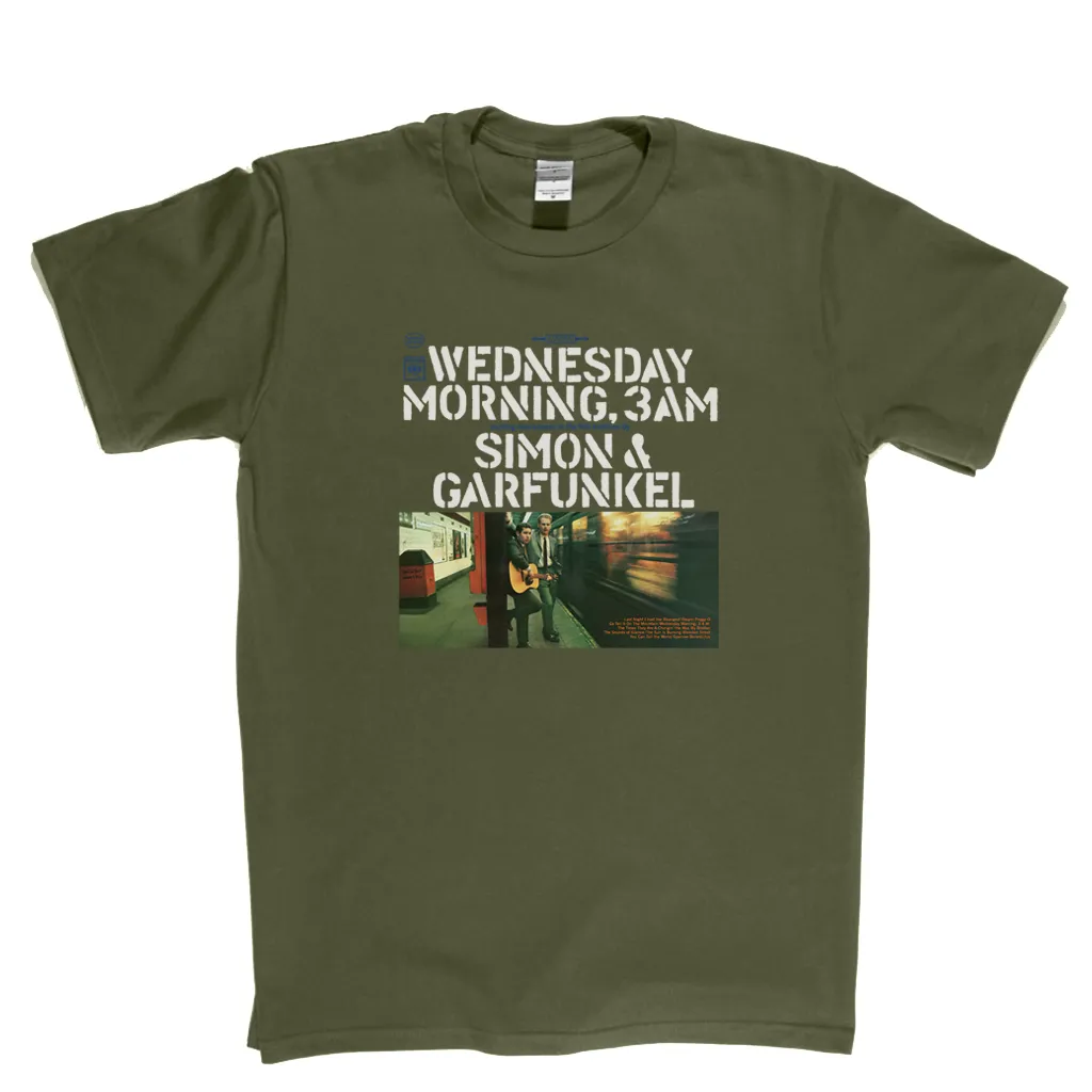 Simon And Garfunkel Wednesday Morning 3 Am T-Shirt