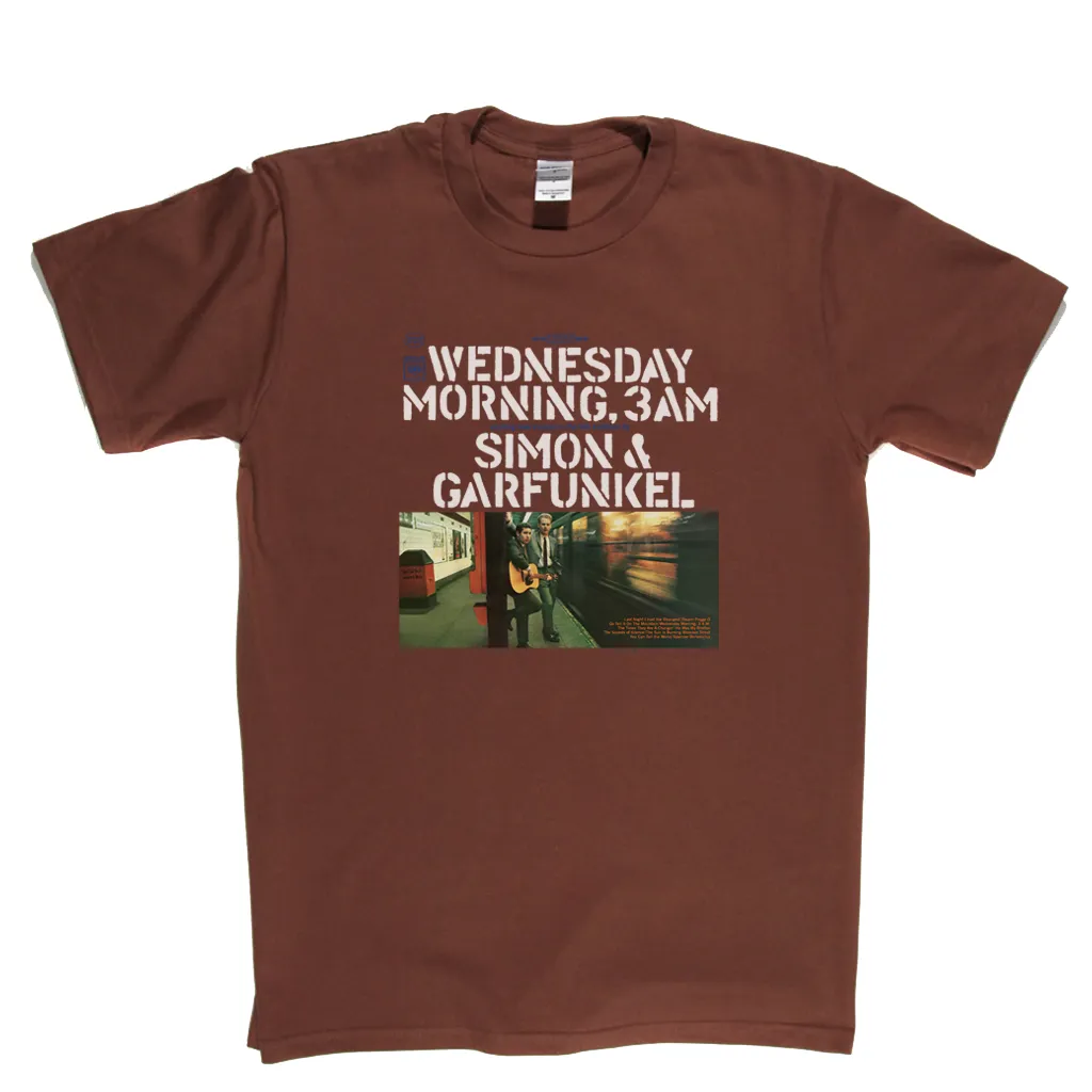 Simon And Garfunkel Wednesday Morning 3 Am T-Shirt