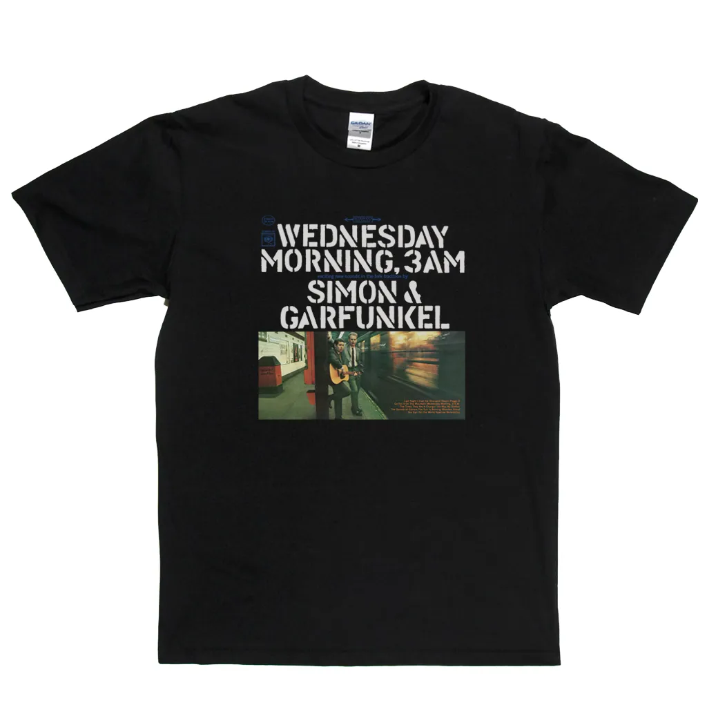 Simon And Garfunkel Wednesday Morning 3 Am T-Shirt