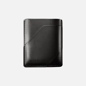 Simple Cardholder - Natural Genuine Leather - Black