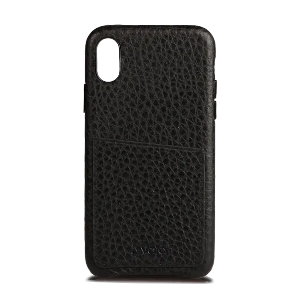 Slim Grip ID iPhone X Leather Case