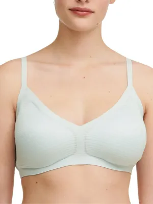 SoftStretch Stripes Padded Bralette - Ballad Blue