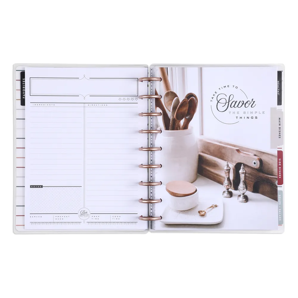 Southern Farmhouse Classic Recipe Organizer