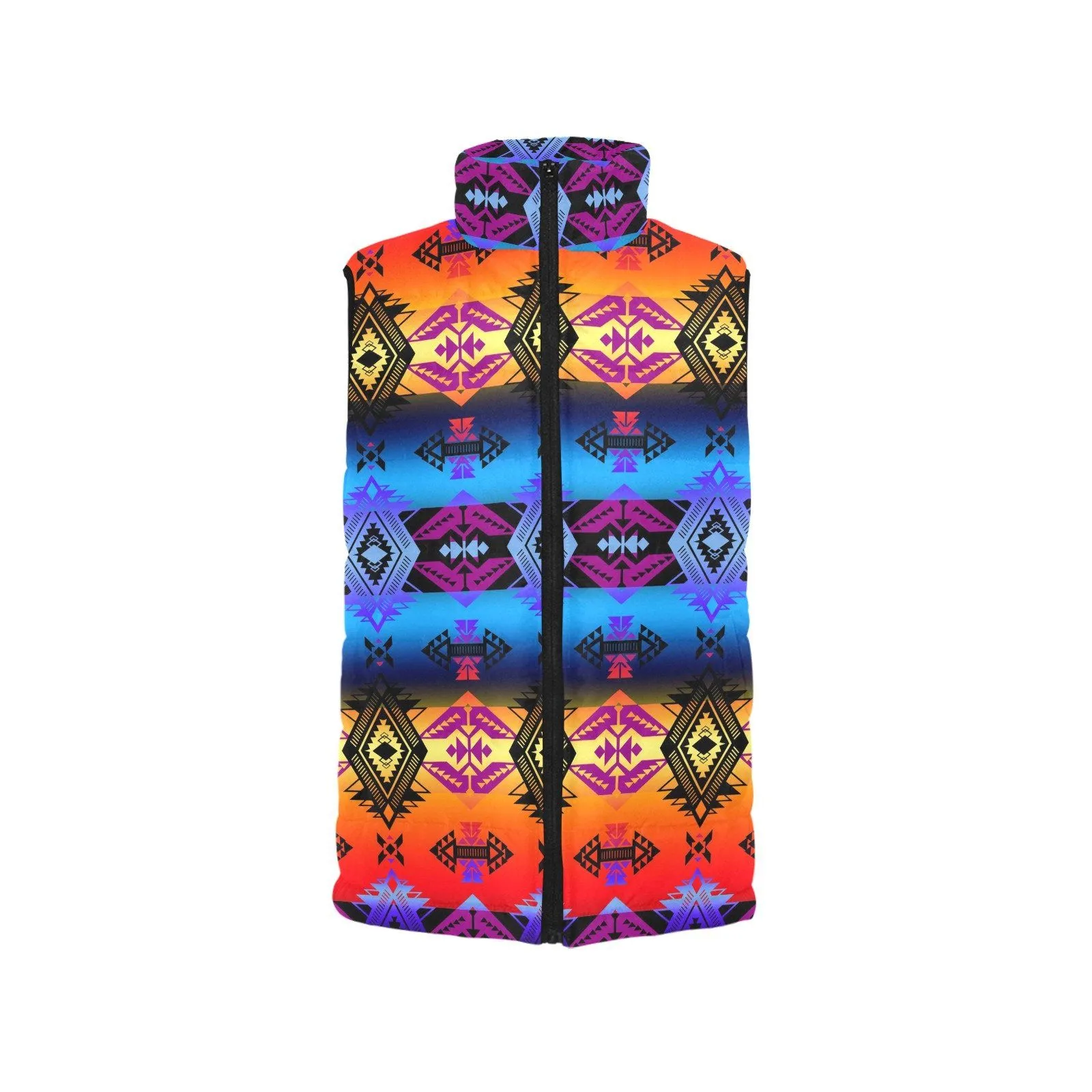 Sovereign Nation Sunset Men's Padded Vest Jacket