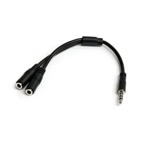 Startech.com Headset Adapter, Microphone & Headphone Splitter