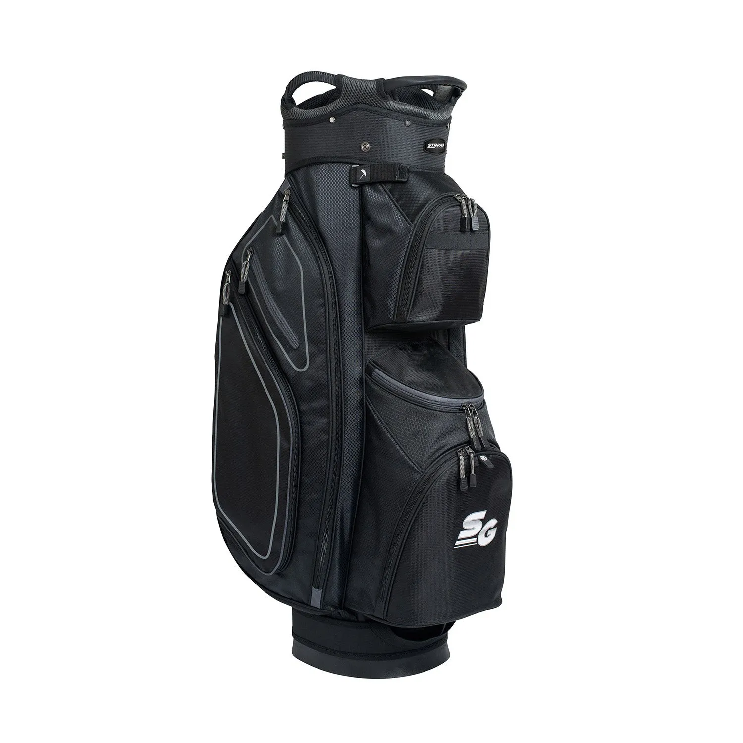 Stinger Lightweight Golf Bag - Black/Grey