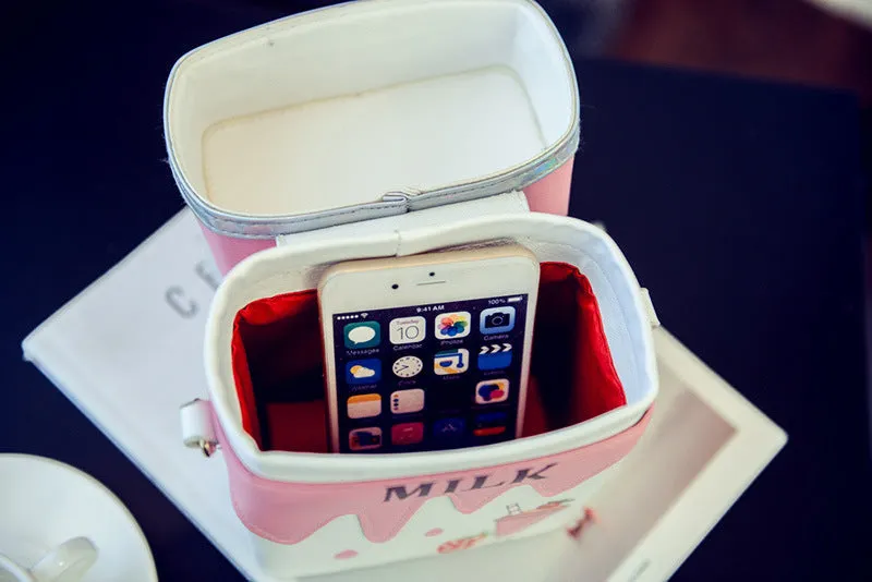 Strawberry Milk Handbag