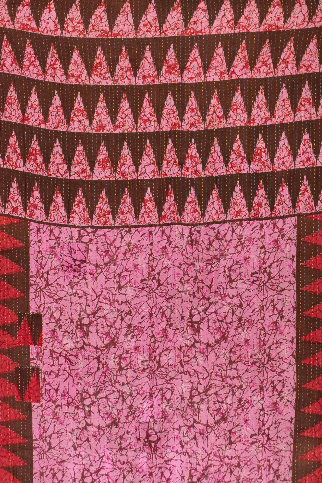 Streams Kantha Throw
