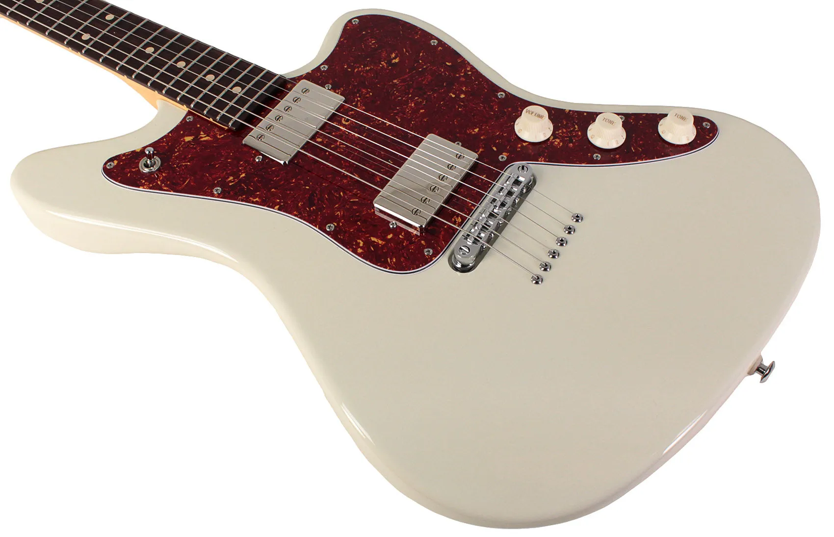 Suhr Classic JM Guitar, Olympic White, HH, TP6