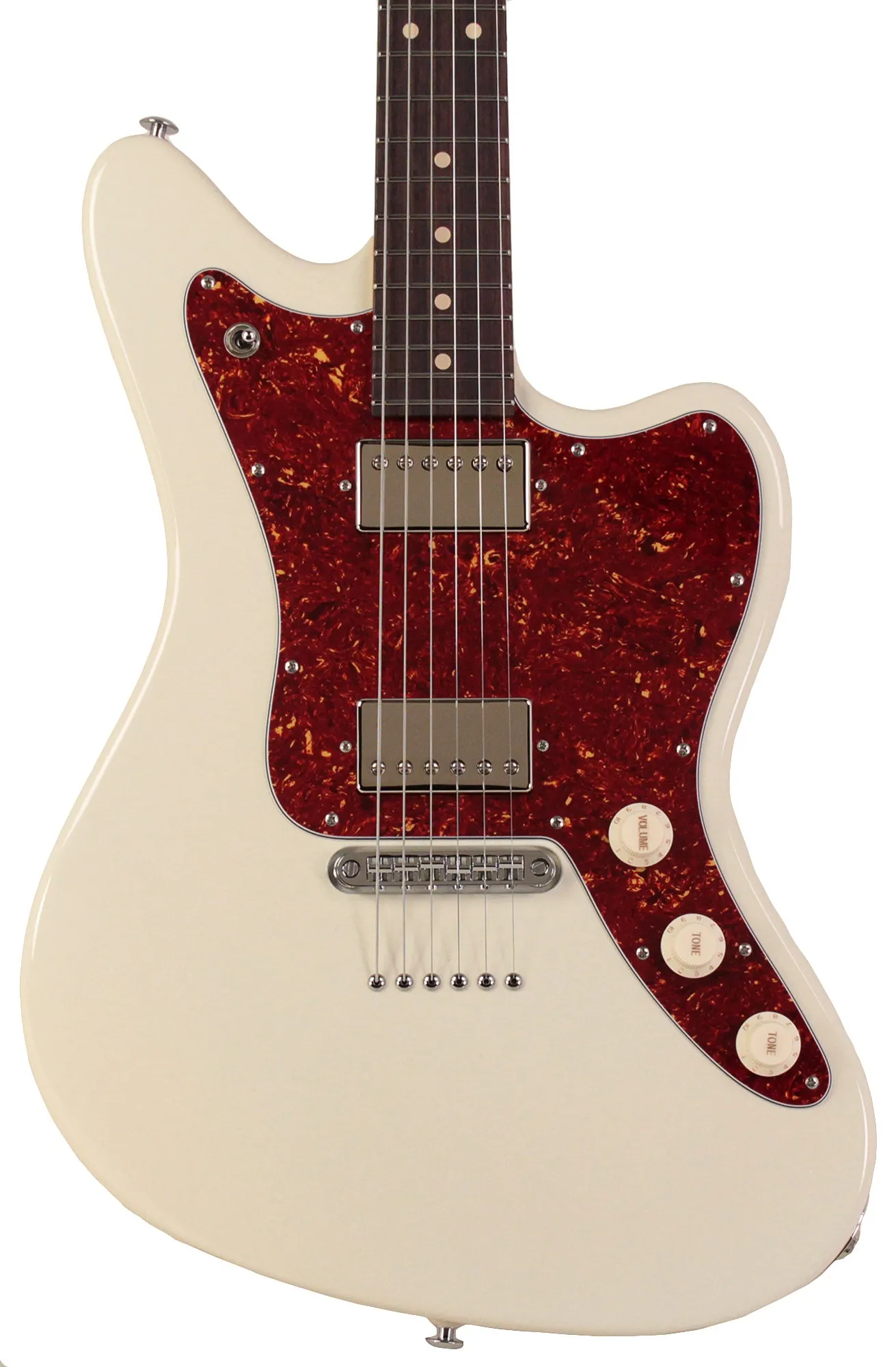 Suhr Classic JM Guitar, Olympic White, HH, TP6