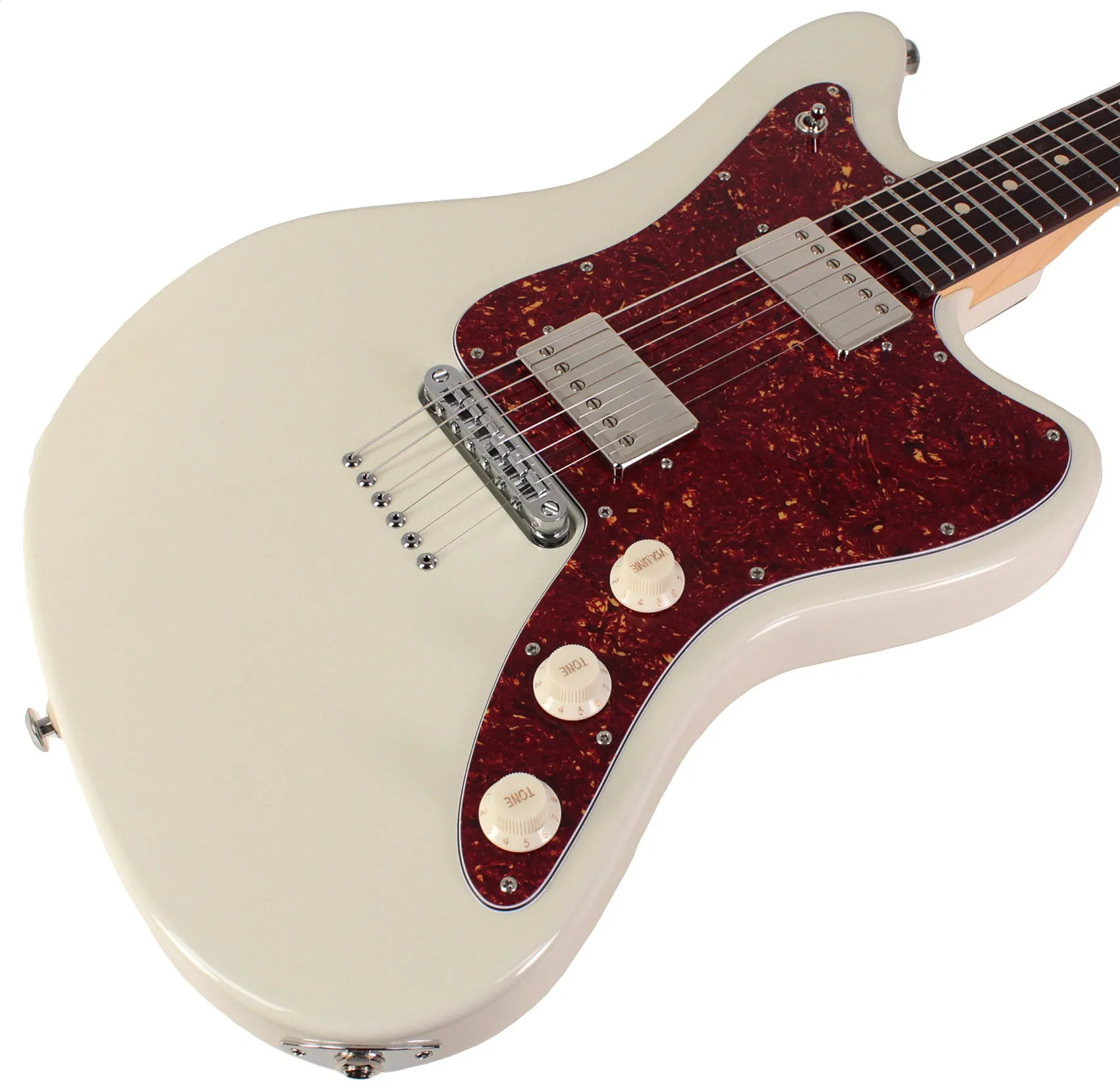 Suhr Classic JM Guitar, Olympic White, HH, TP6