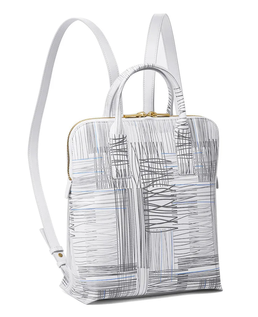 SW1031 Convertible Tablet Backpack Linear Print