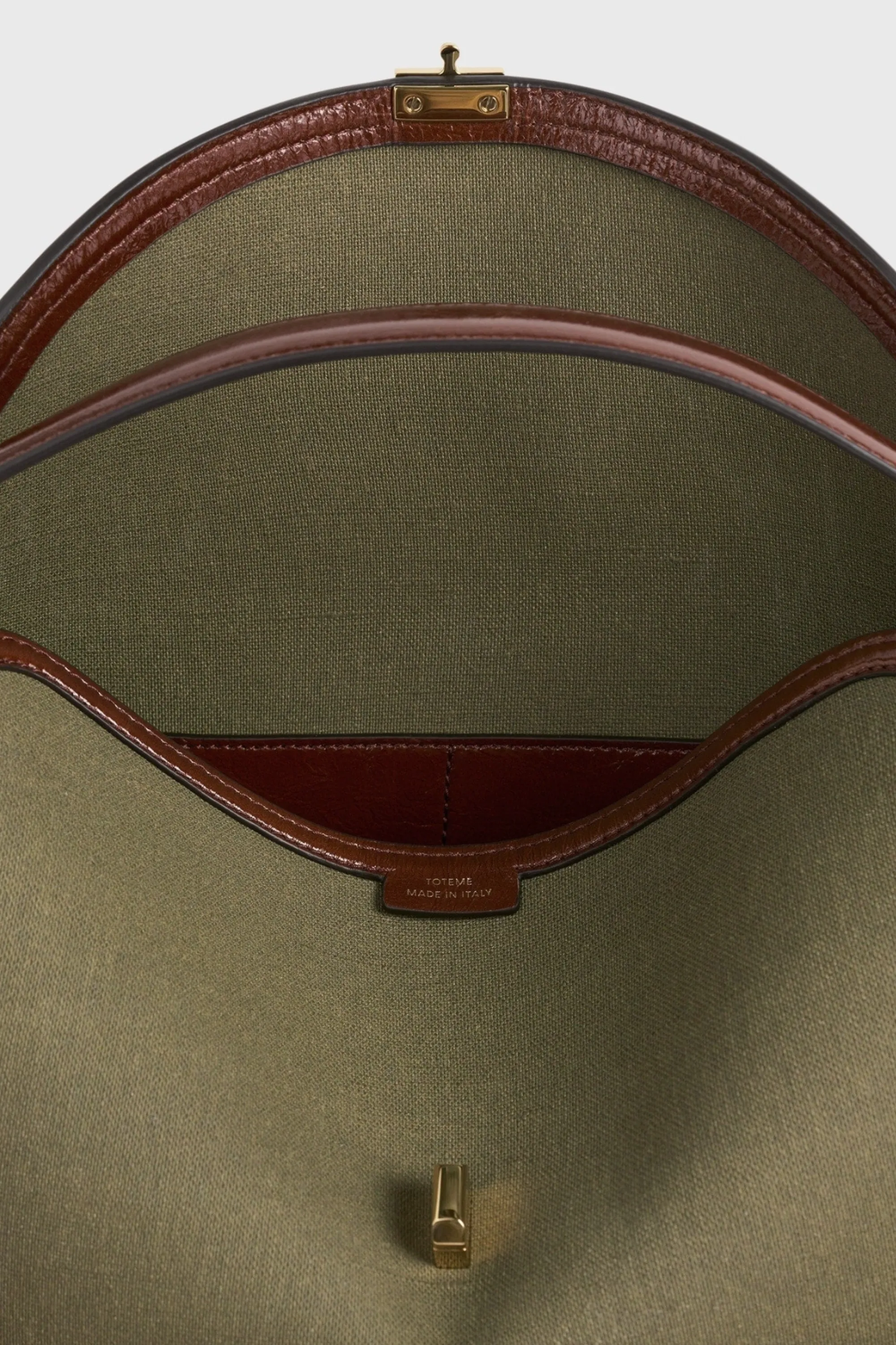T-Lock Canvas Top Handle, Khaki Green