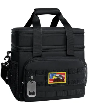 TBH001 Tactical Lunch Box for Men Women Double Deck
