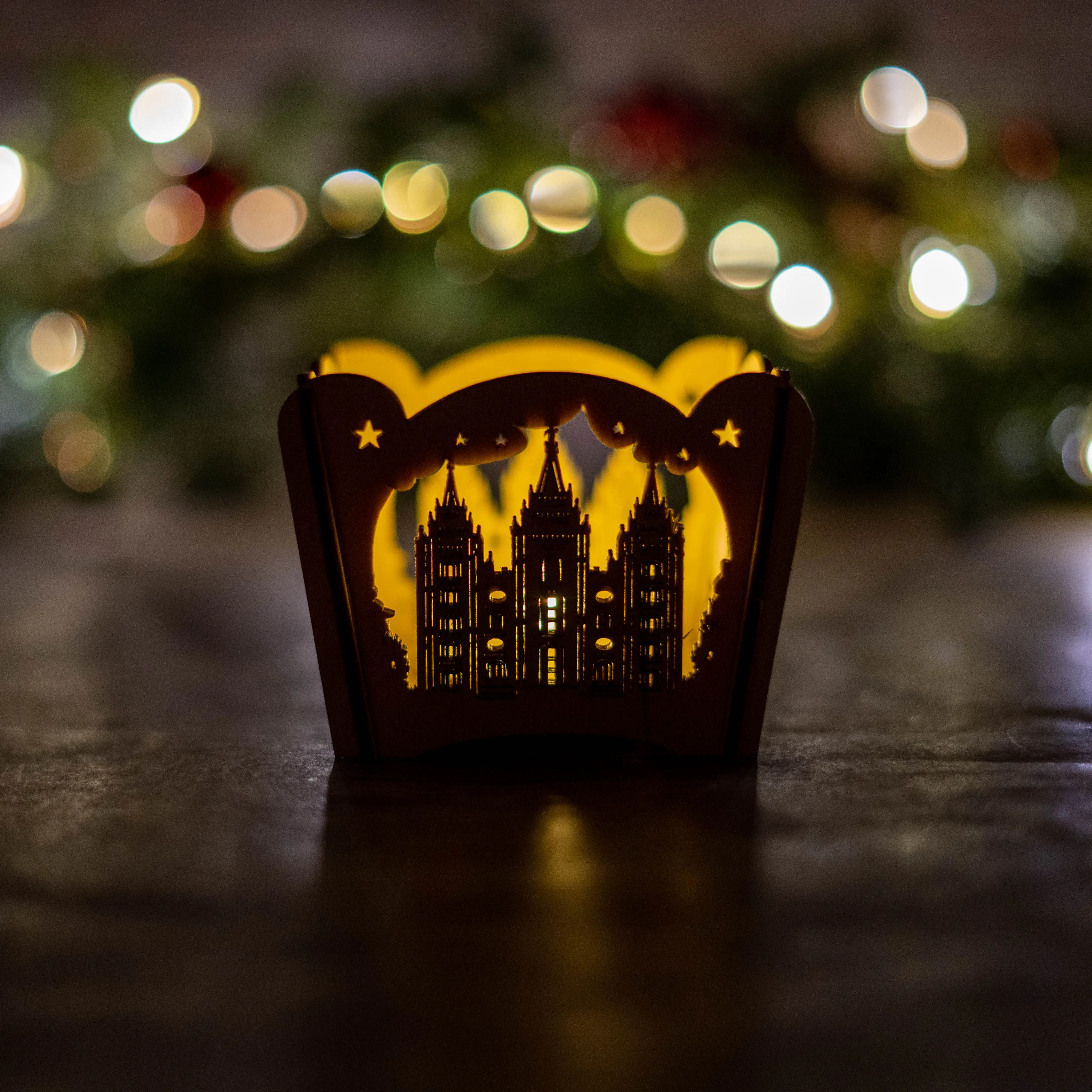 Tealight Holder - Salt Lake City Temple