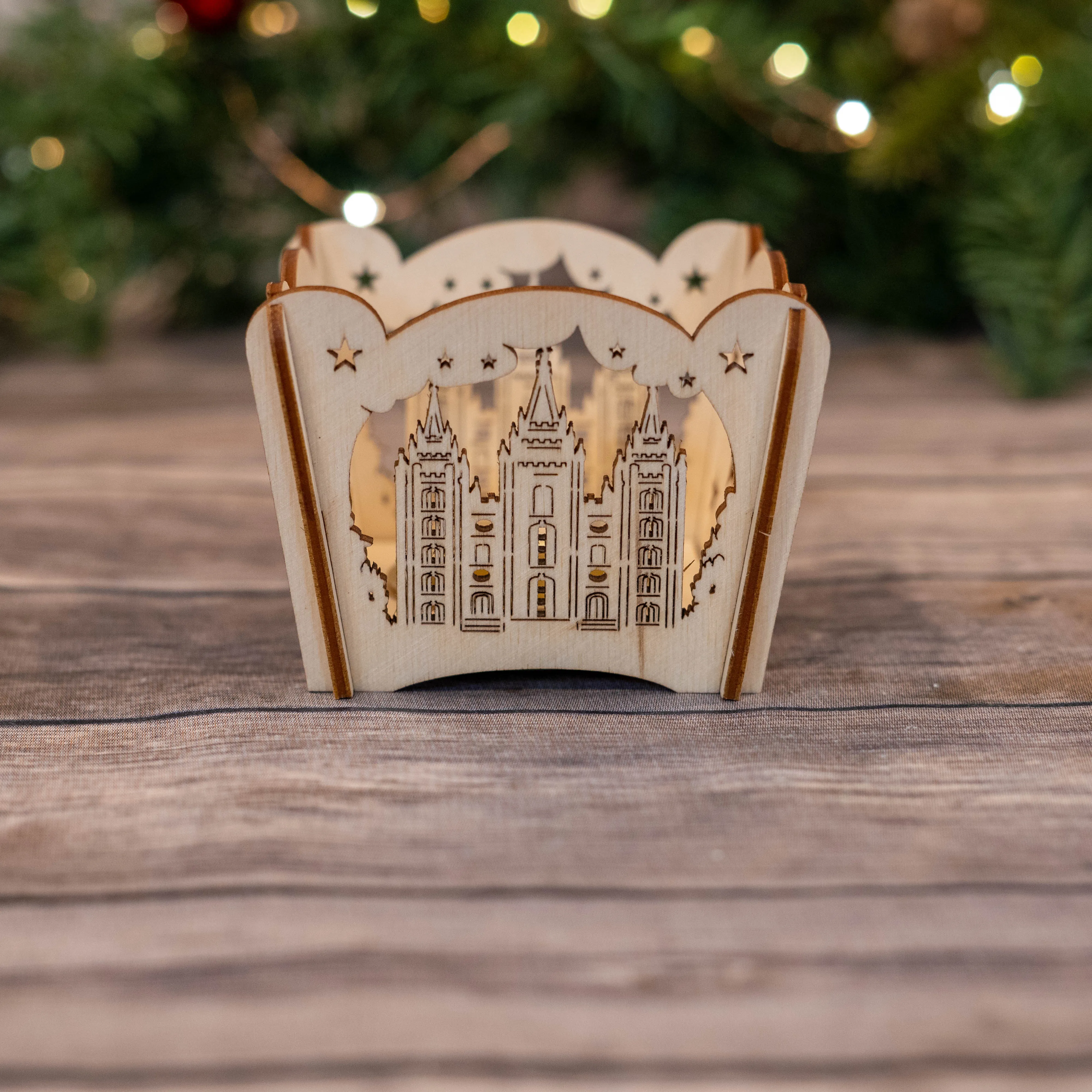 Tealight Holder - Salt Lake City Temple