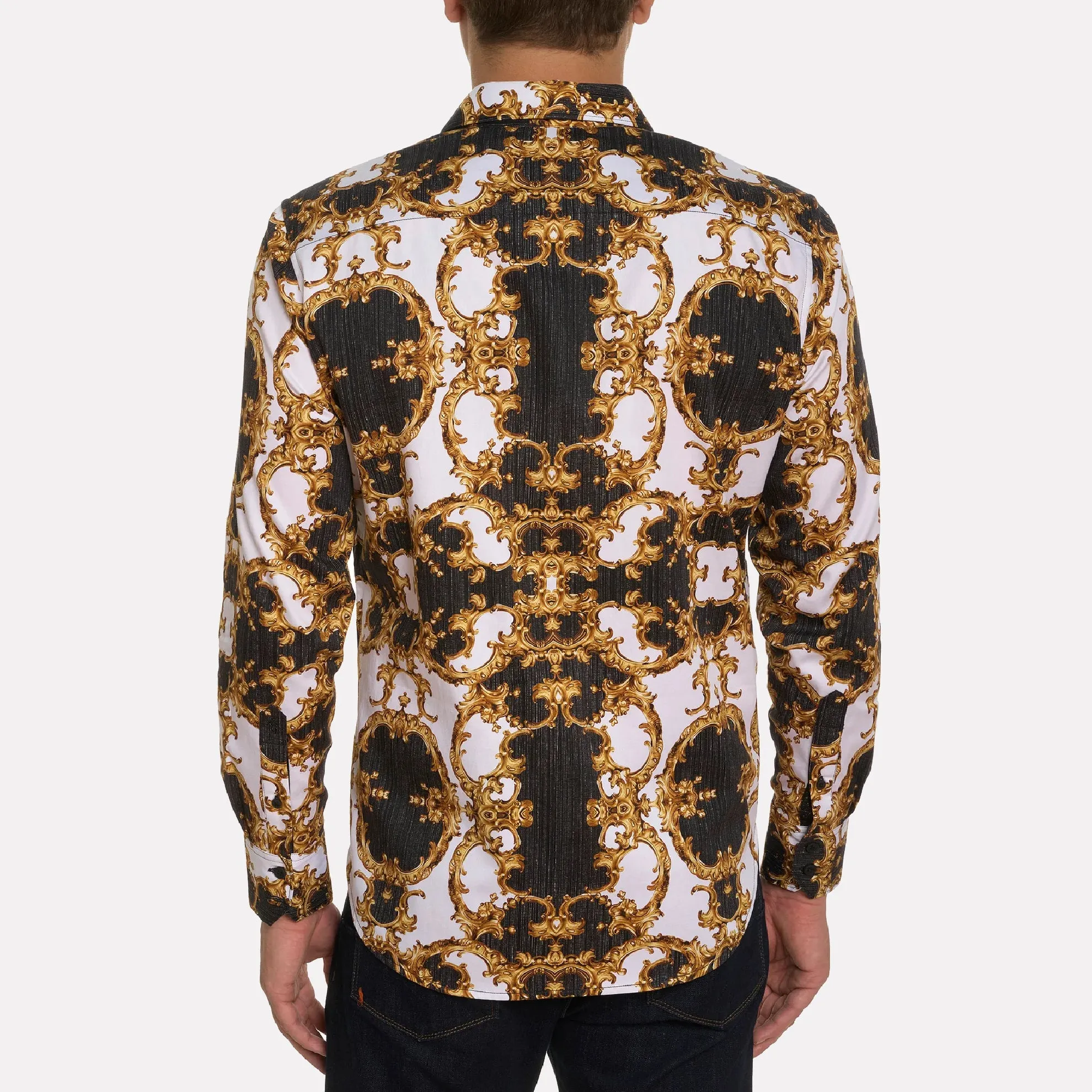 The Lux Long Sleeve Woven Shirt / Multi