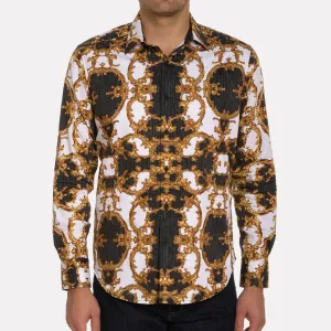 The Lux Long Sleeve Woven Shirt / Multi