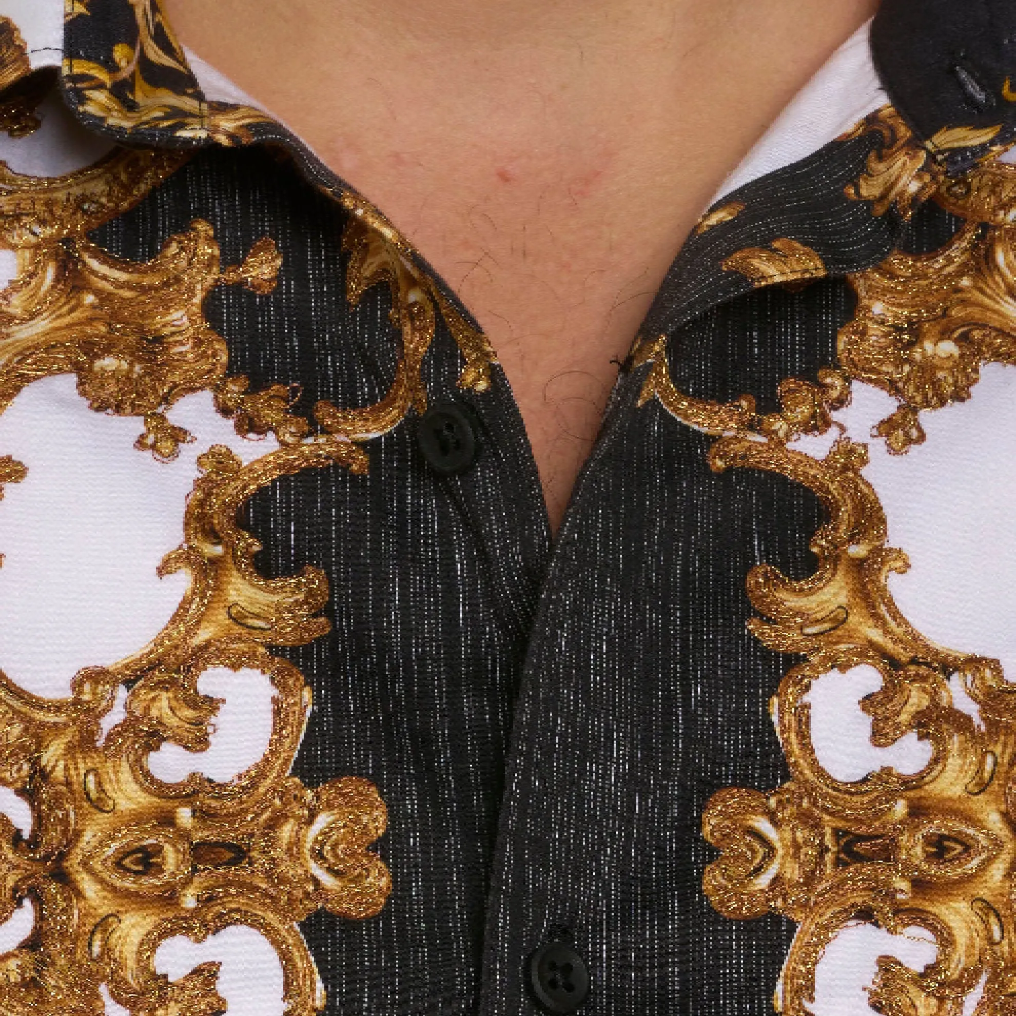 The Lux Long Sleeve Woven Shirt / Multi