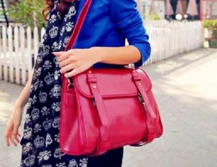 Vintage Messenger PU Leather Bag