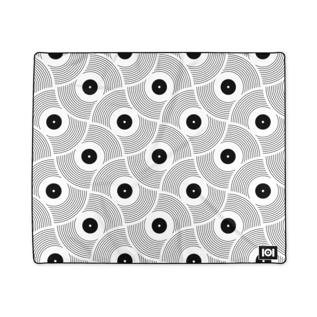 VINYL 02 PATTERN POLYESTER BLANKET