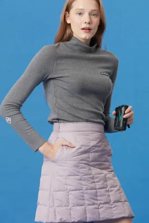 Warm Padded Skirt_Lavender